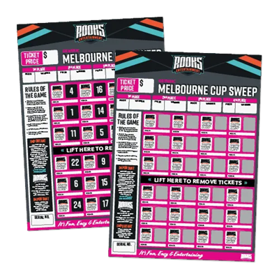 Melbourne Cup Generic Sweep 100 Pack